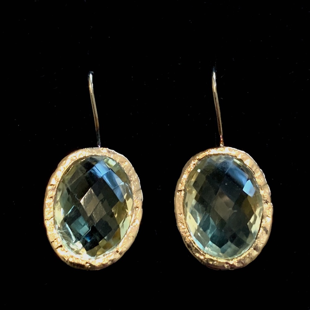 nunu Lemon Citrine Earrings